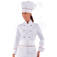 Lady Italy chef white jacket tg.l-Isacco