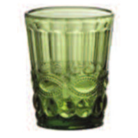 Solange bicchiere verde cl.26,5 h.10 d.8cm.
