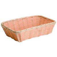 Rectangular polypropylene basket cm23x15 h.6