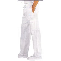 Pantachef white trousers size.l-Isacco