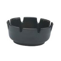 Round plastic ashtray cm.11