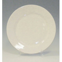 Aida cream flat plate porcelain cm.27-Le coq