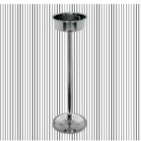 Wine cooler stand stainless steel cm22 h.75