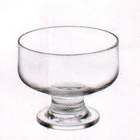 Iceville coppa gelato vetro d.cm10 h.cm8,1